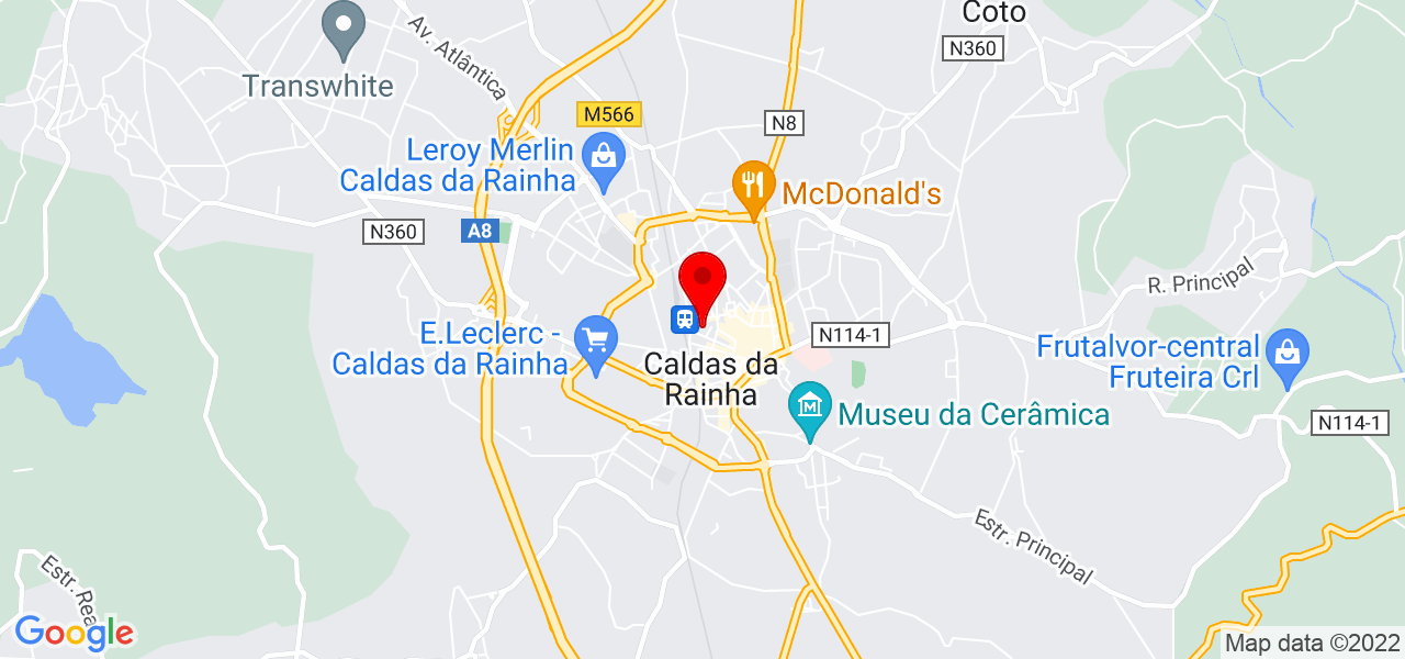 FF Services - Leiria - Caldas da Rainha - Mapa