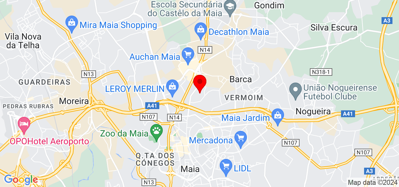 Rita Garcia - Porto - Maia - Map