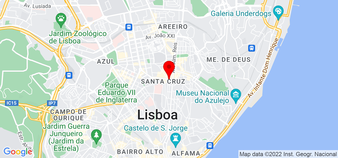 Daiana Olivera - Lisboa - Lisboa - Mapa