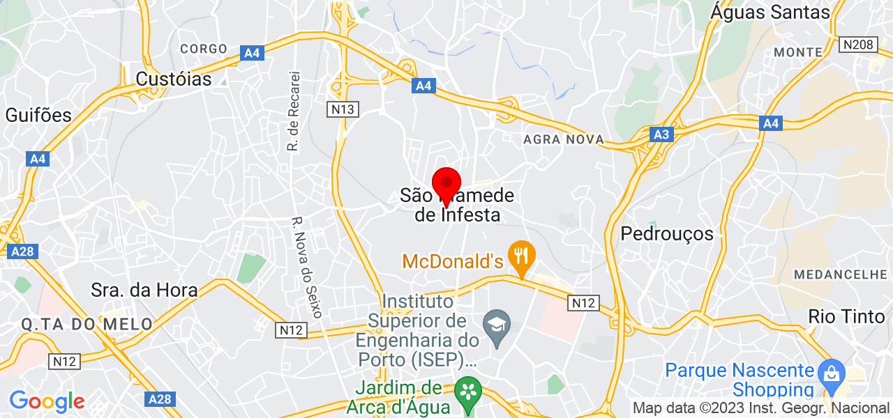 Helder Amorim - Porto - Matosinhos - Mapa