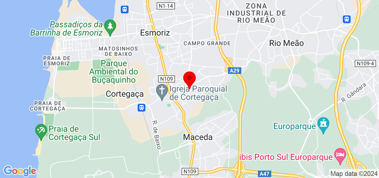 Isa - Aveiro - Ovar - Map