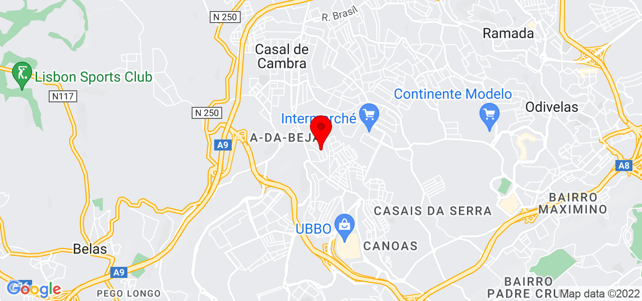 Rafael Figueiredo - Lisboa - Amadora - Mapa