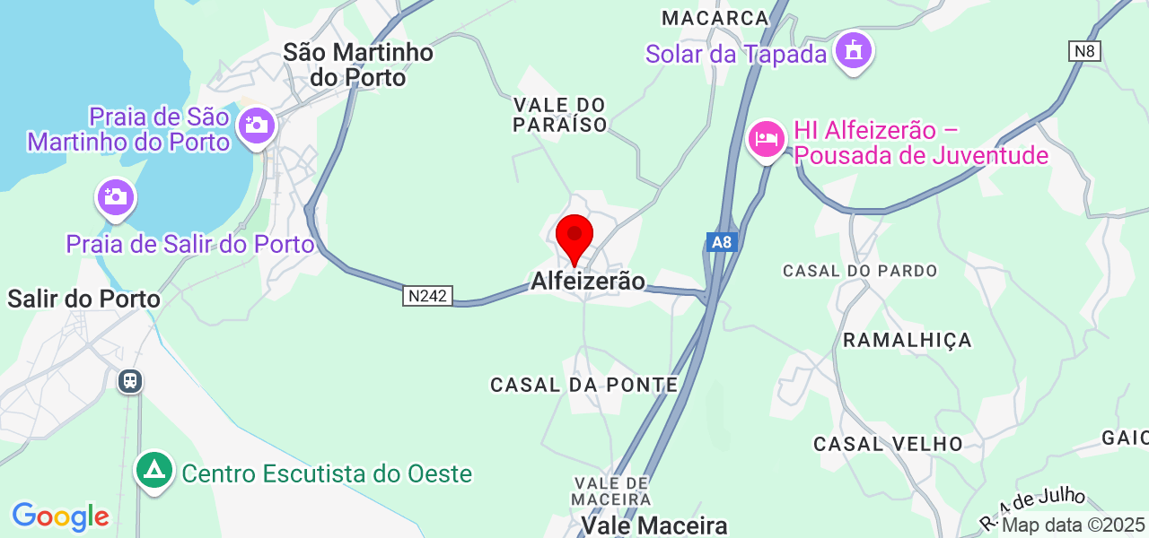 Condutor - Leiria - Alcobaça - Karte