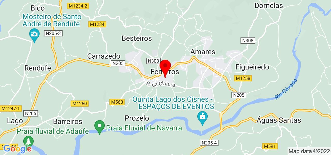 Margarida Pereira - Braga - Amares - Mapa