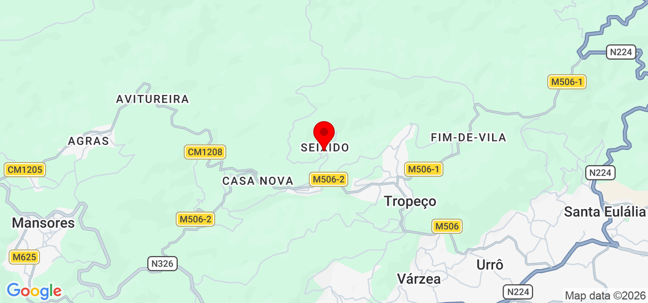Guedes - Aveiro - Arouca - Karte