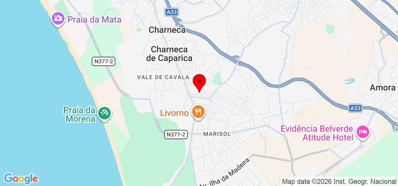 Nusa Miranda limpezas domésticas - Setúbal - Almada - Mapa
