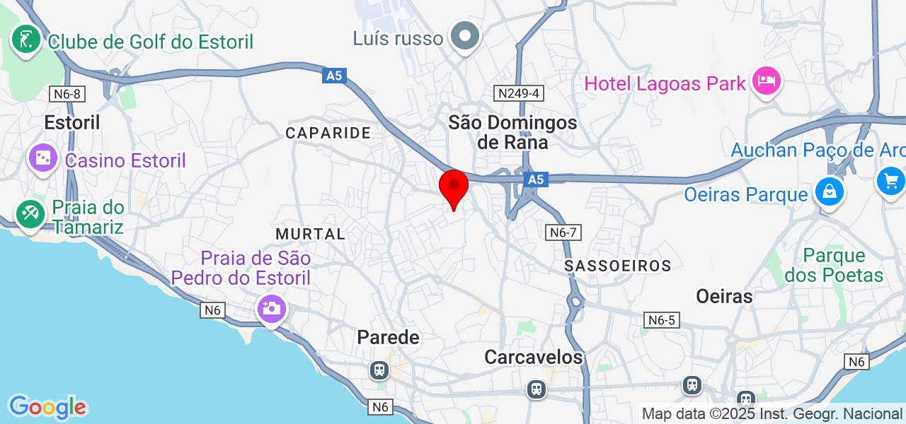 Eslanefranco.lash - Lisboa - Cascais - Map