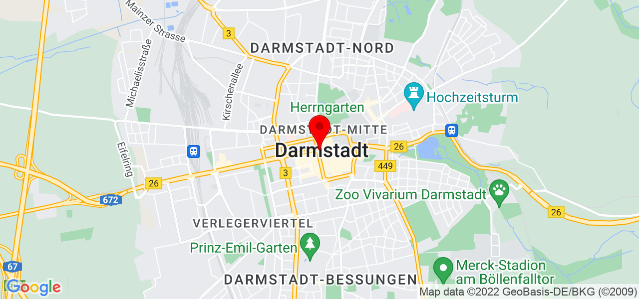 Tiago Fitter - Hessen - Darmstadt - Mapa