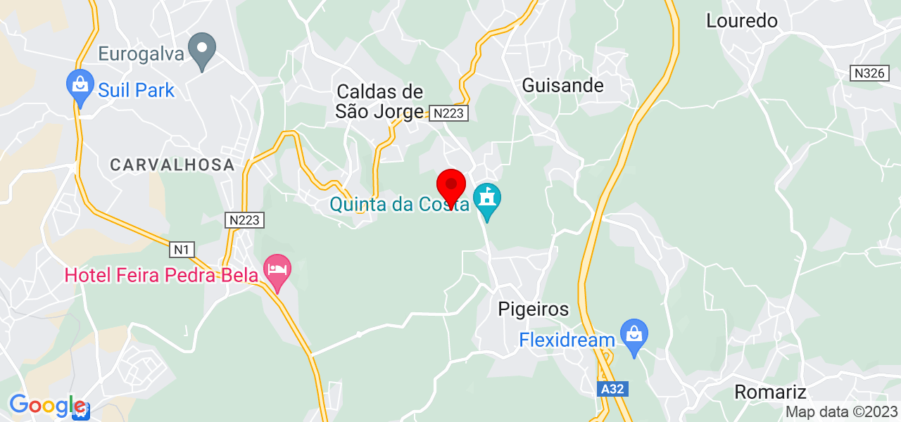 ElectroFMS - Aveiro - Santa Maria da Feira - Mapa
