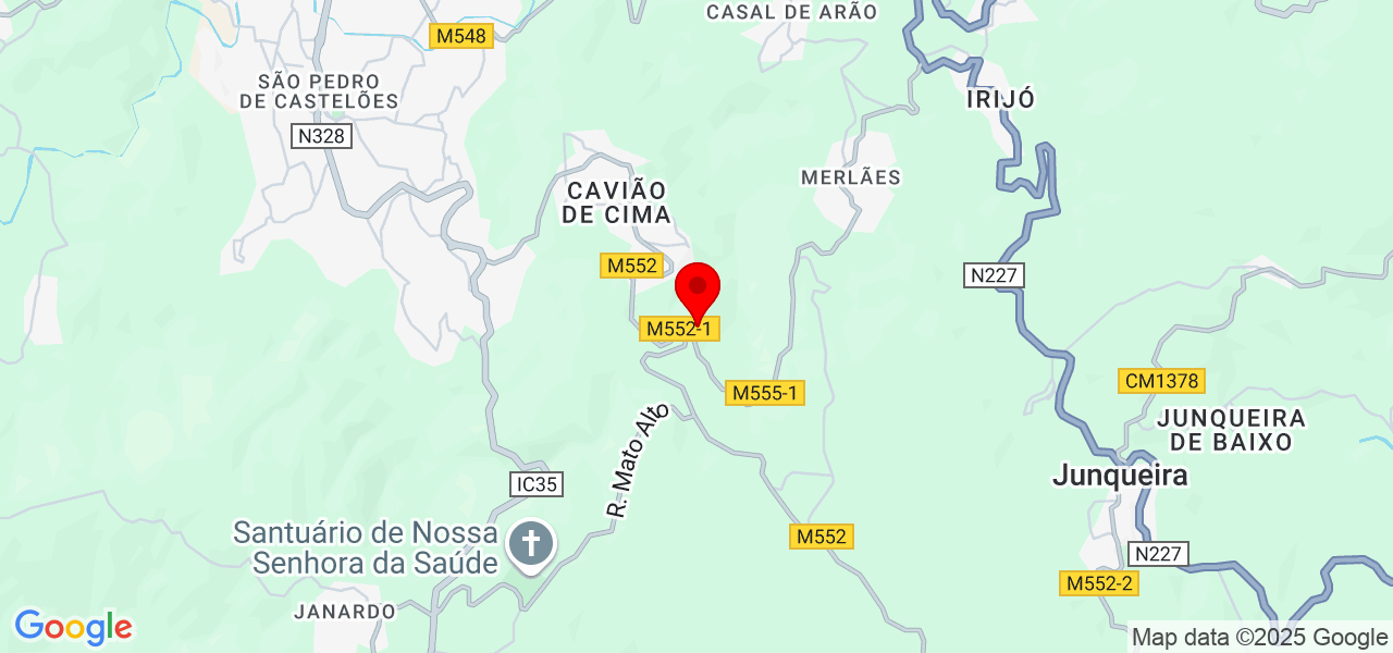 Sandra Soares - Aveiro - Vale de Cambra - Map