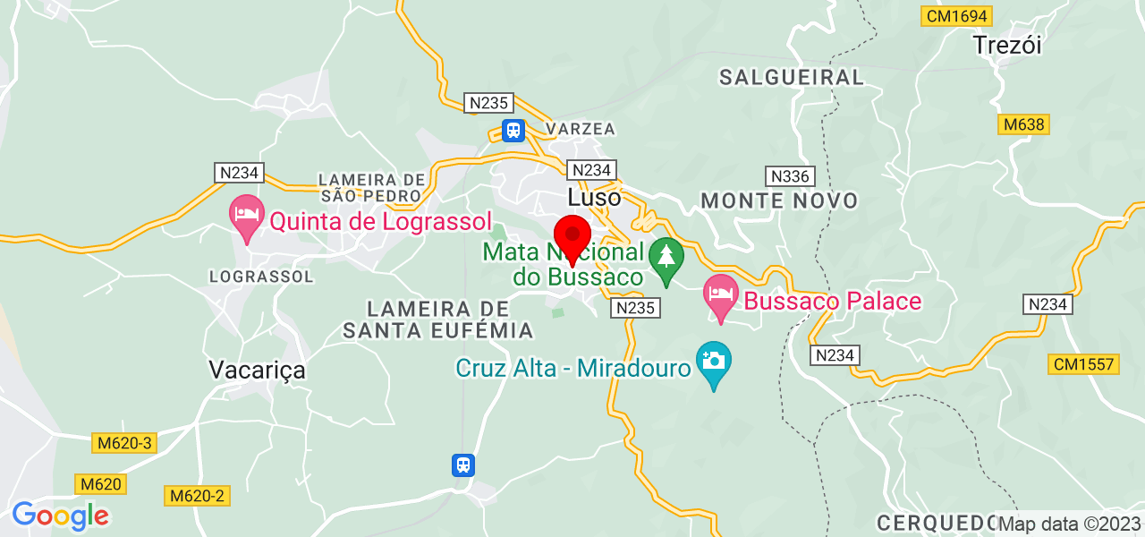Gabriel Pires - Aveiro - Mealhada - Map