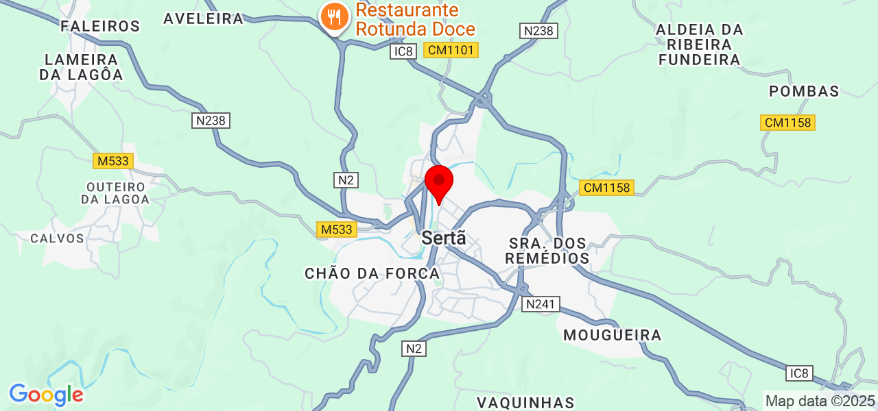 Eduardo Martins - Castelo Branco - Sertã - Mapa