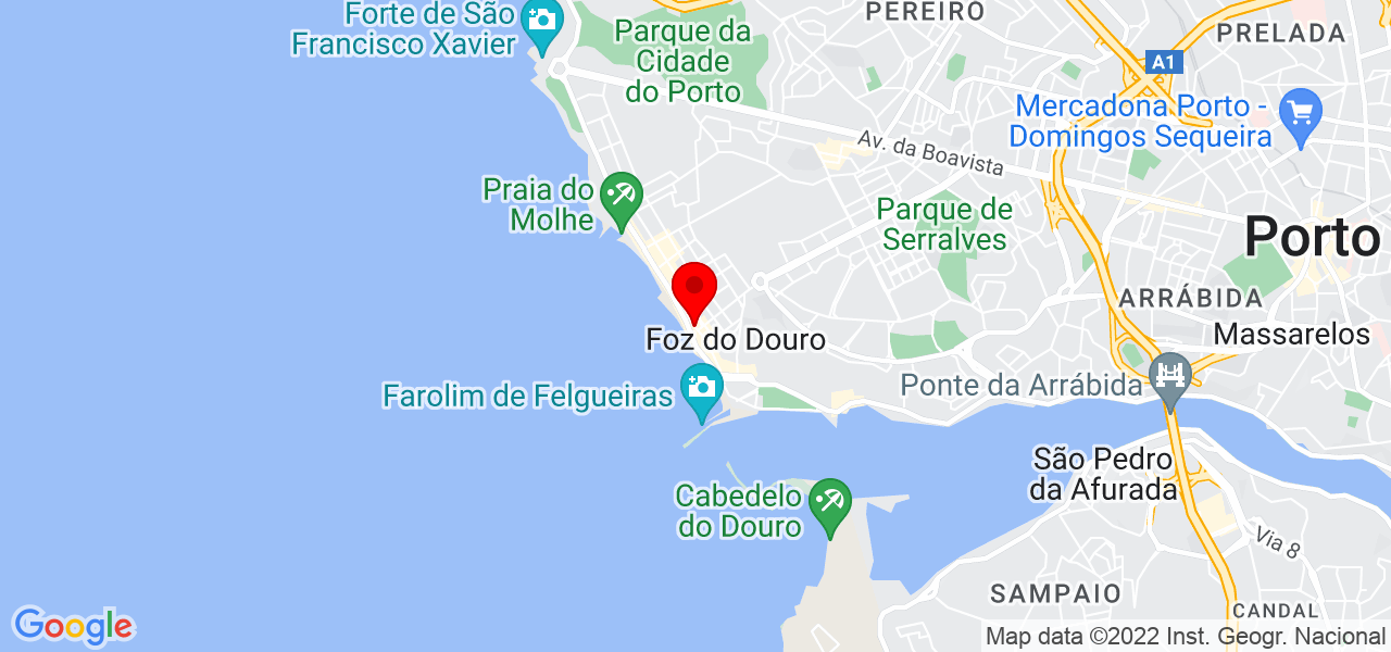 rejane - Porto - Porto - Mapa