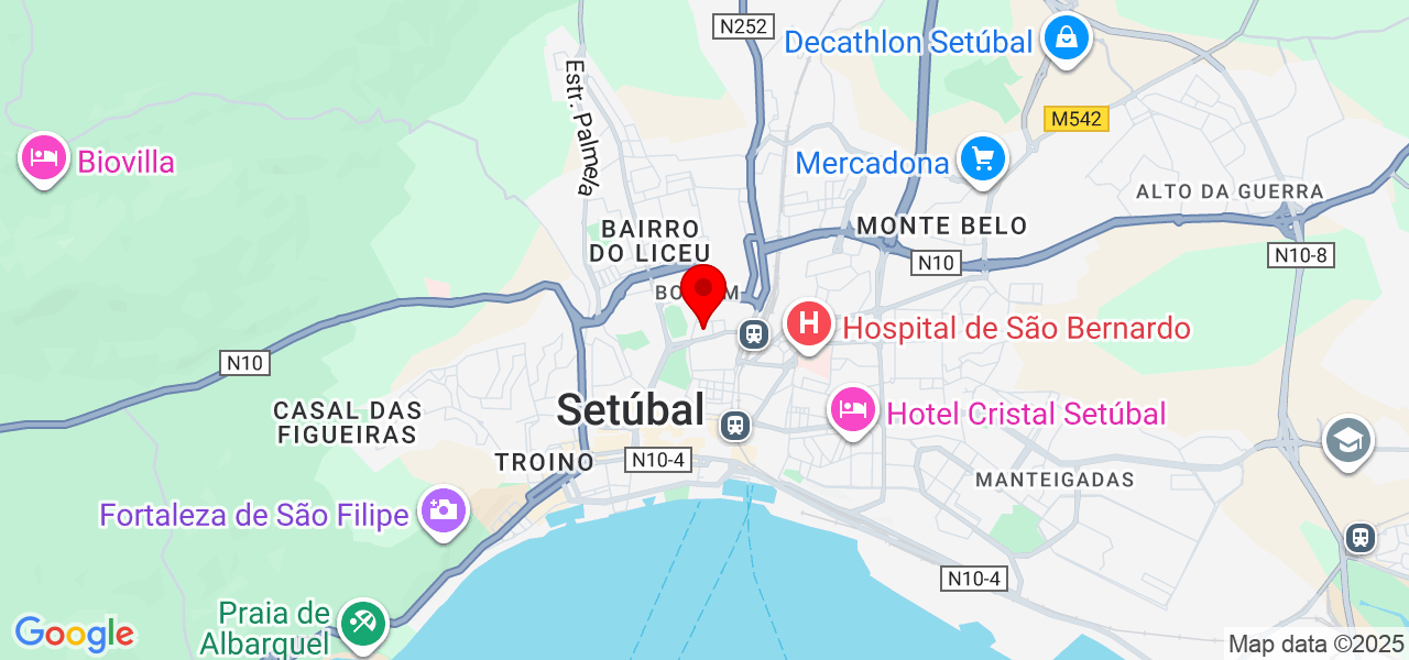 Luís Cláudio LCPT - Setúbal - Setúbal - Karte
