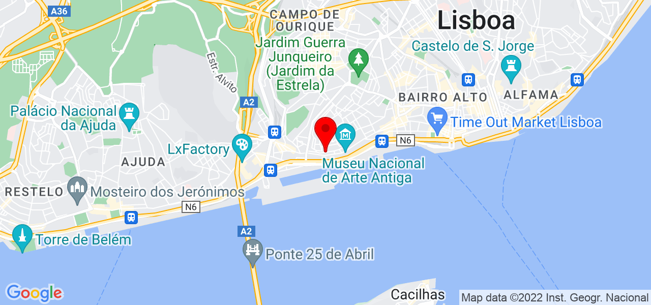 Pedro da Cruz Martins - Lisboa - Lisboa - Mapa