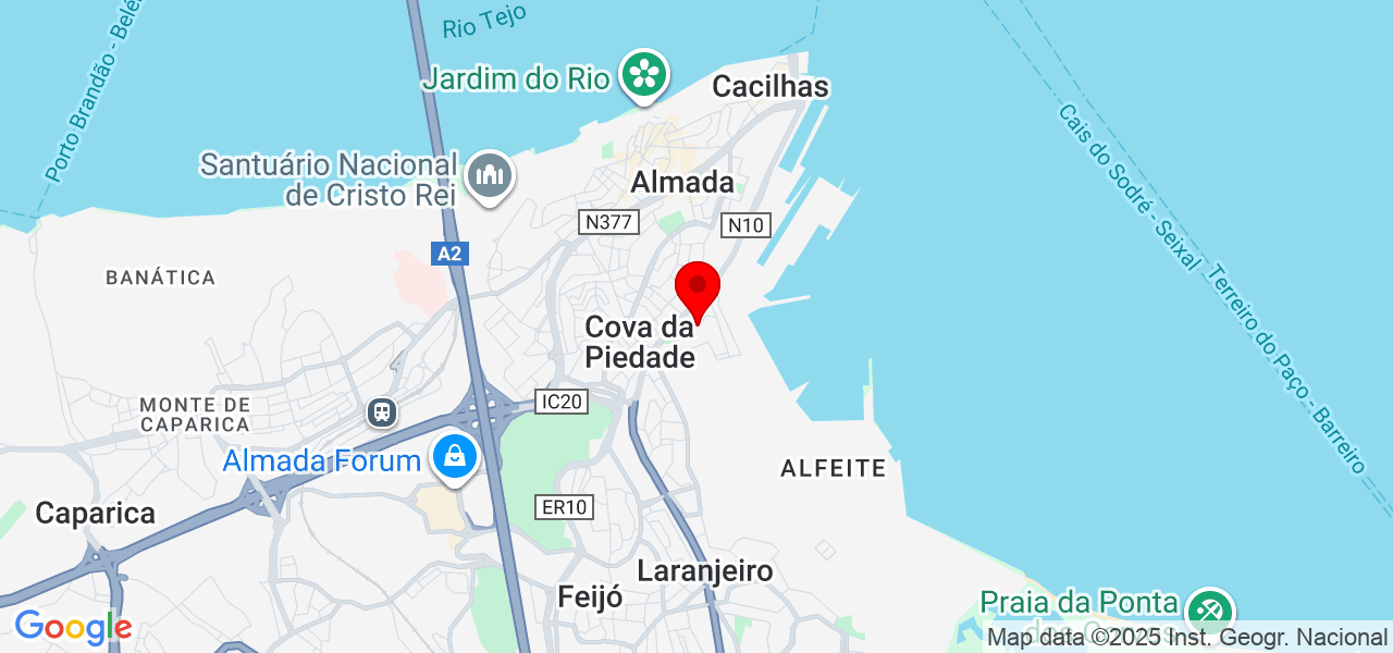 AGS remodelações - Setúbal - Almada - Karte