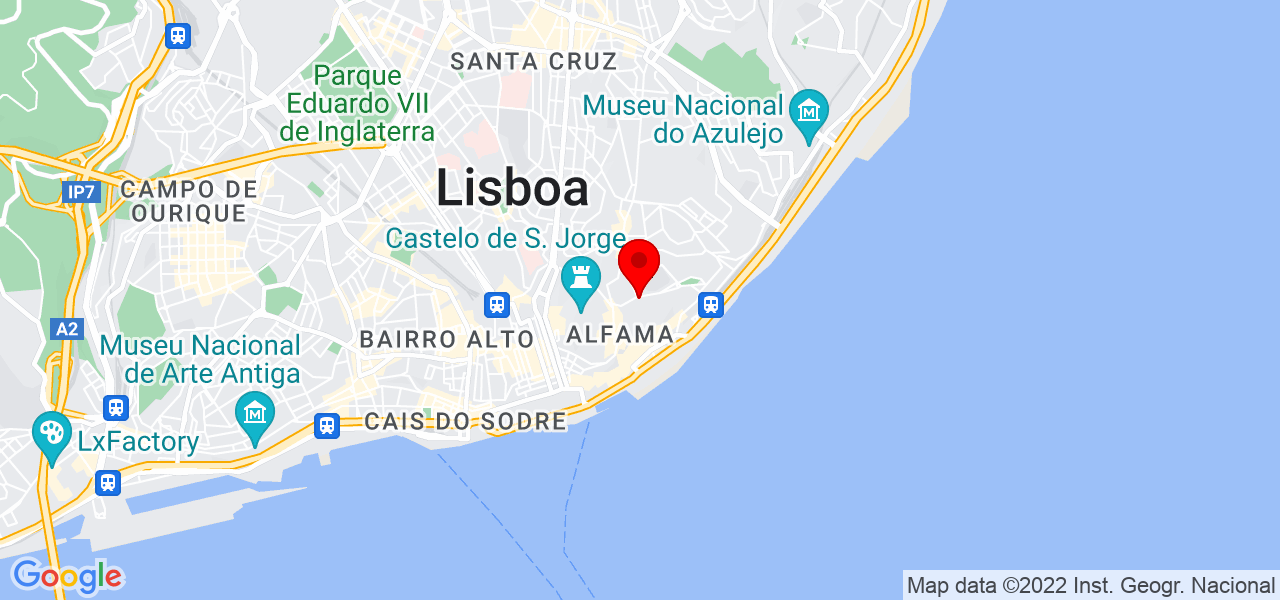 Jos&eacute; Fonseca - Lisboa - Lisboa - Mapa