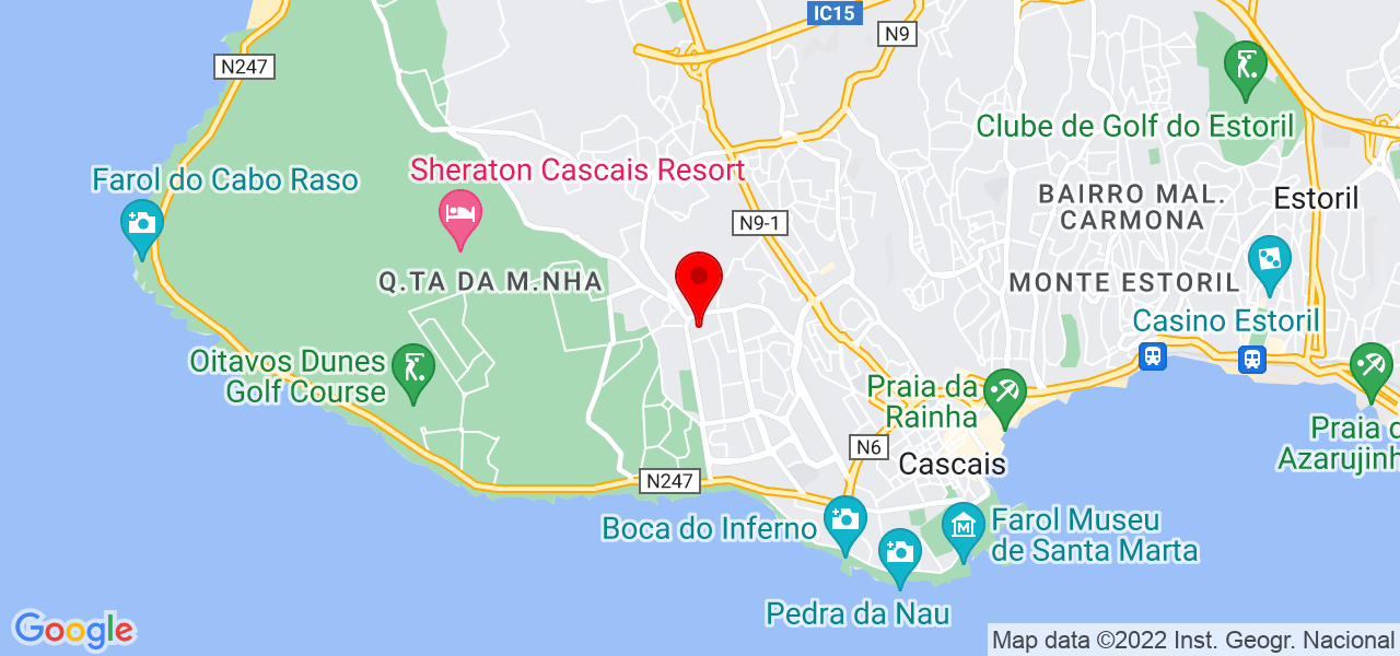 Cl&aacute;udio Correia &amp; Antonio correia - Lisboa - Cascais - Mapa
