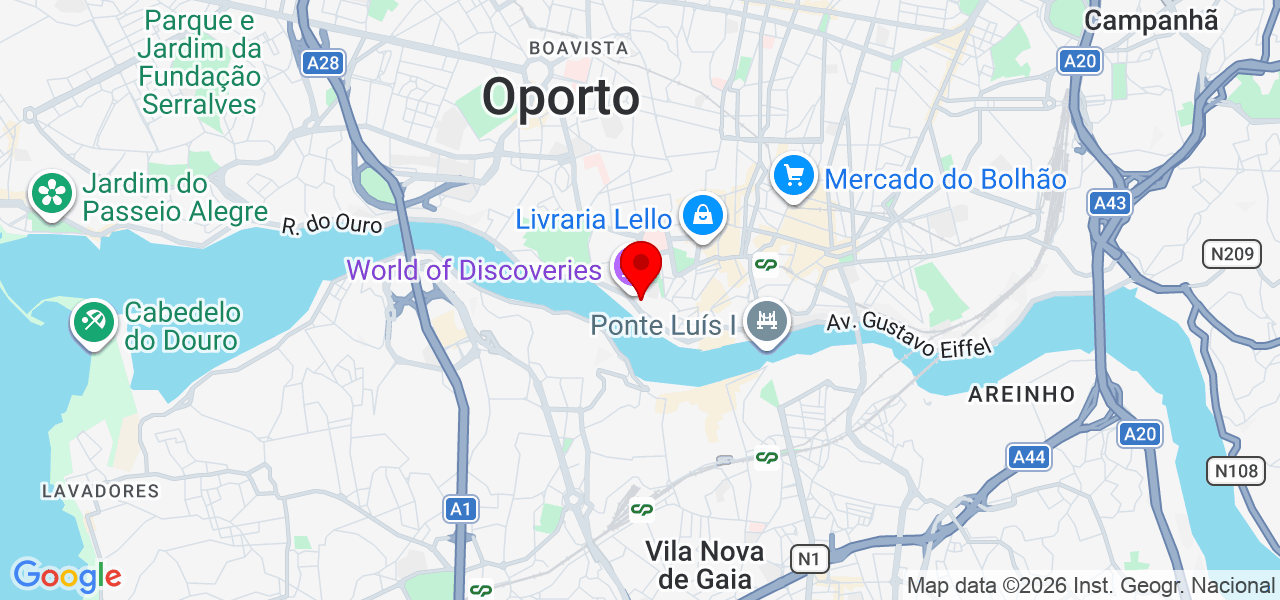 SQKY Dev - Porto - Porto - Karte