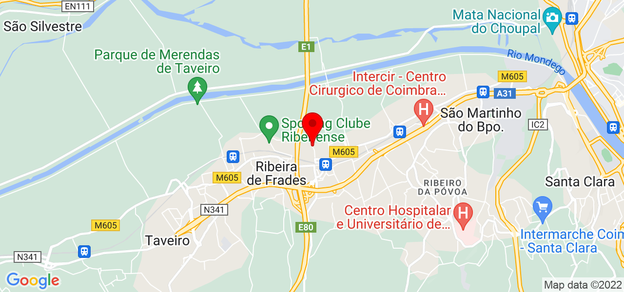 Isabel Veloso - Coimbra - Coimbra - Mapa