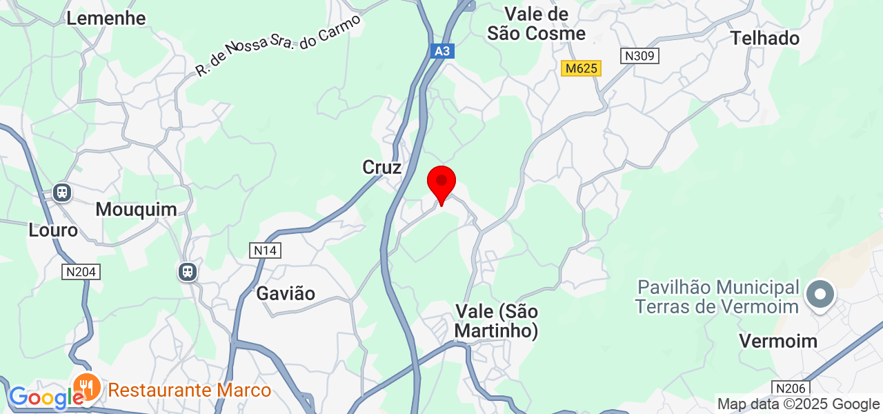 Viztoria - Braga - Vila Nova de Famalicão - Mapa