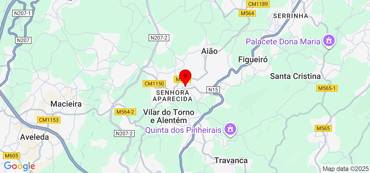 Fonseca - Porto - Lousada - Mapa