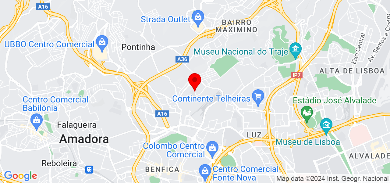Erica Rodrigues - Lisboa - Lisboa - Map