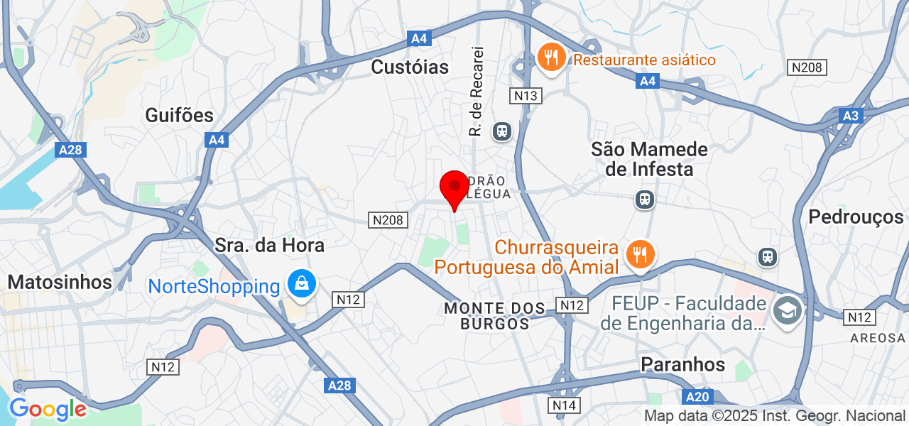 Jéssica Cerqueira - Porto - Matosinhos - Mapa