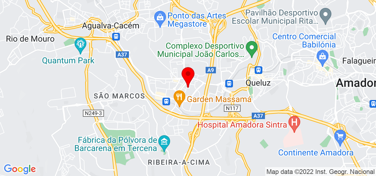 Easy Desinfesta&ccedil;&otilde;es - Lisboa - Sintra - Mapa