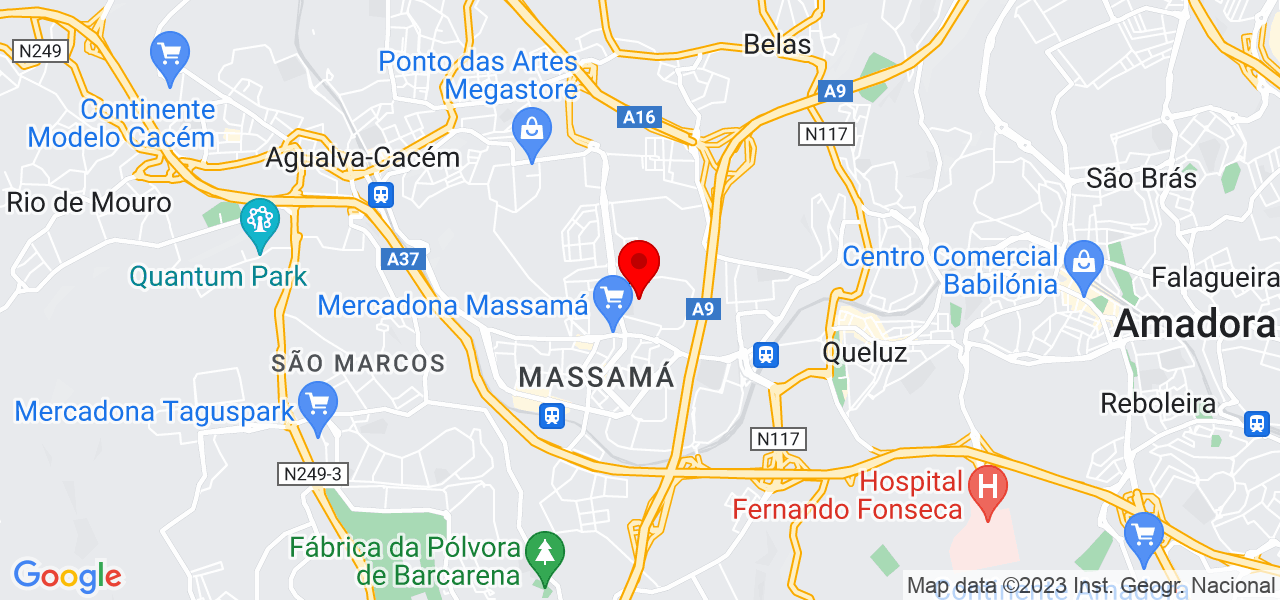 Mois&eacute;s - Lisboa - Sintra - Mapa