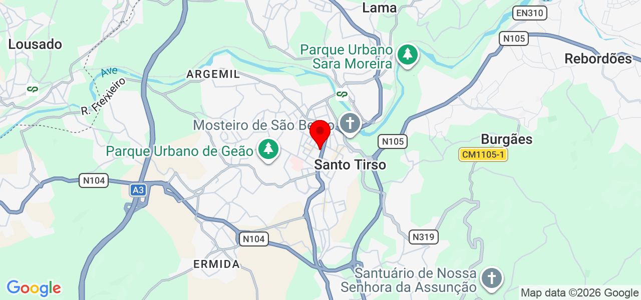 Bettatec - Porto - Santo Tirso - Map