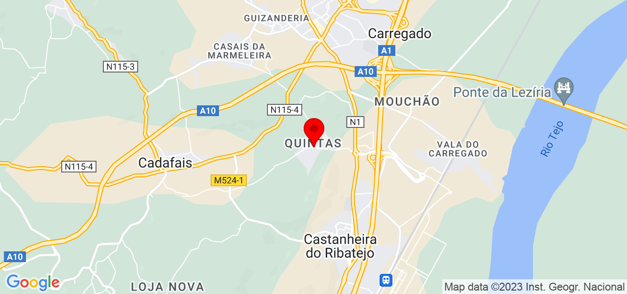 Tarefa Agil - Lisboa - Vila Franca de Xira - Mapa