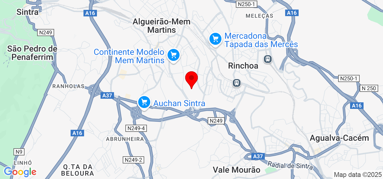 Osvaldo Pinto - Lisboa - Sintra - Map