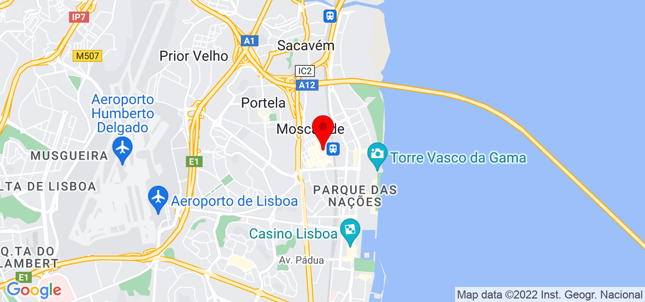 Lar limpeza profissional - Lisboa - Loures - Mapa