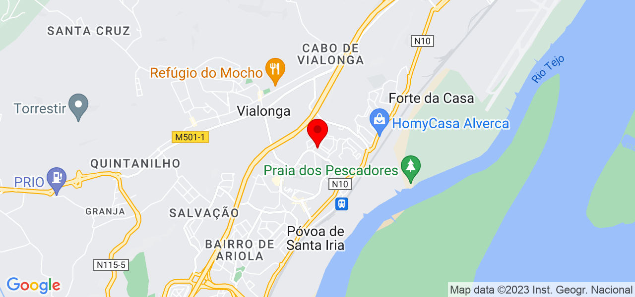 Lovi Tarot - Lisboa - Vila Franca de Xira - Mapa