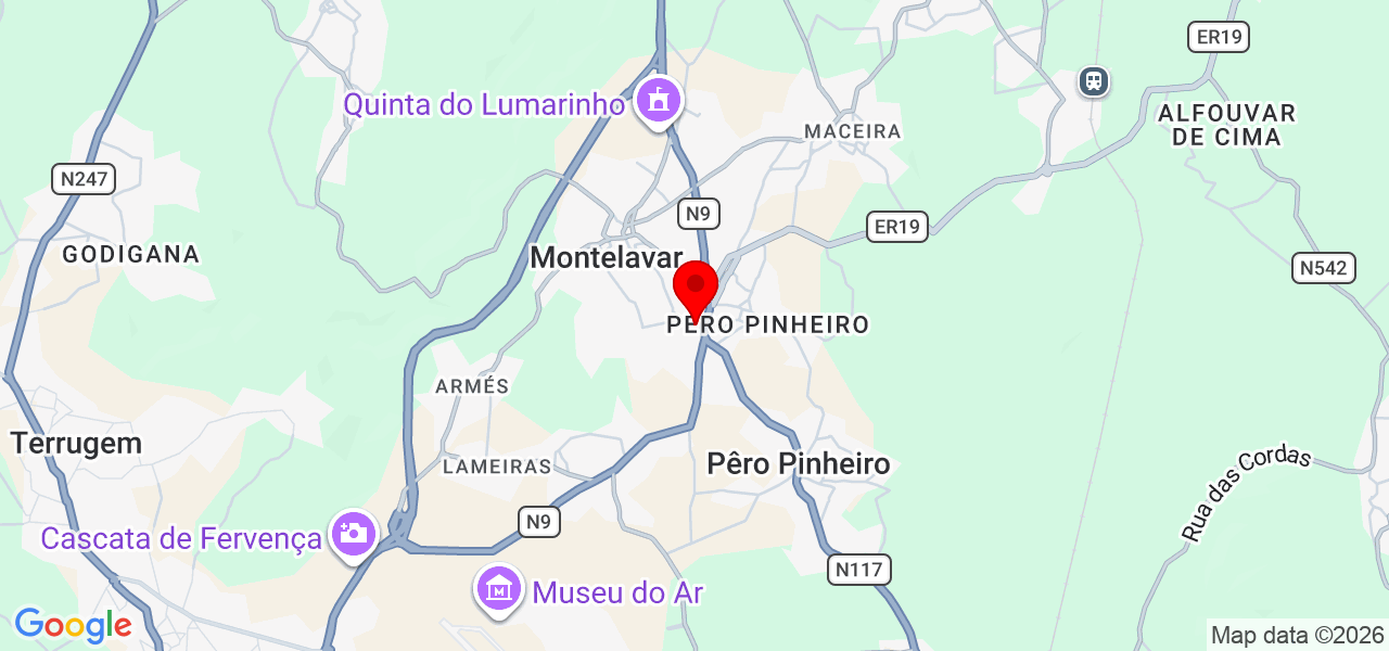 Edson Ermogenes, Unipessoal Lda. - Lisboa - Sintra - Mapa