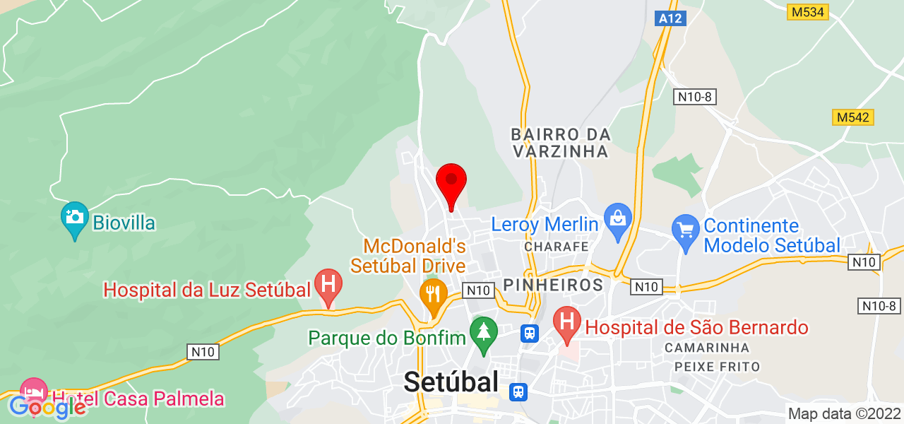 Neide  Maria - Setúbal - Setúbal - Mapa