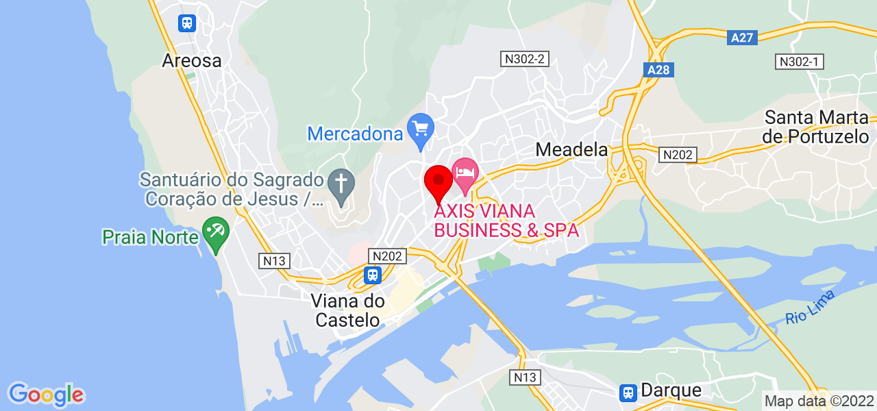 Cristina - Viana do Castelo - Viana do Castelo - Mapa