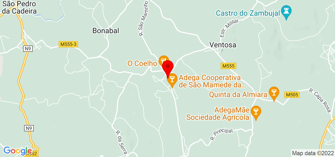 Simone Luís - Lisboa - Torres Vedras - Map