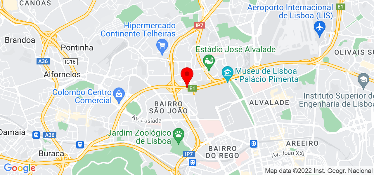 B&aacute;rbara - Lisboa - Lisboa - Mapa