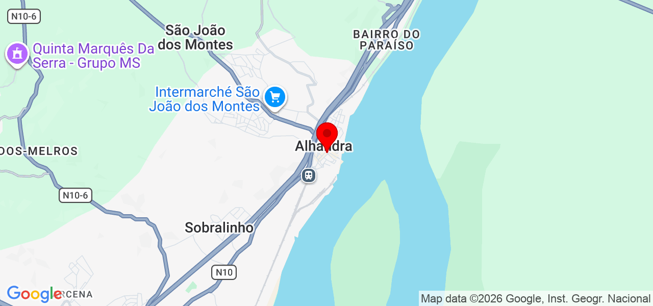 Gustavo Duarte - Lisboa - Vila Franca de Xira - Map