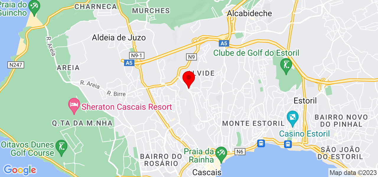 Maria - Lisboa - Cascais - Mapa