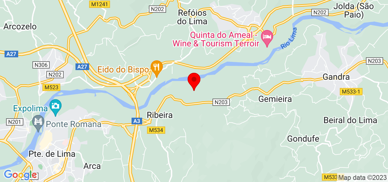 Rodolfo - Viana do Castelo - Ponte de Lima - Mapa