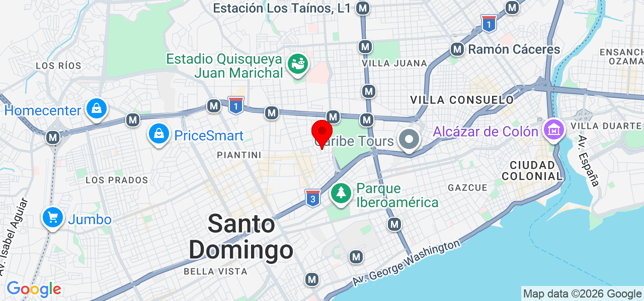 LAVANDERIA IMAGEN - Distrito Nacional - Santo Domingo de Guzmán - Map