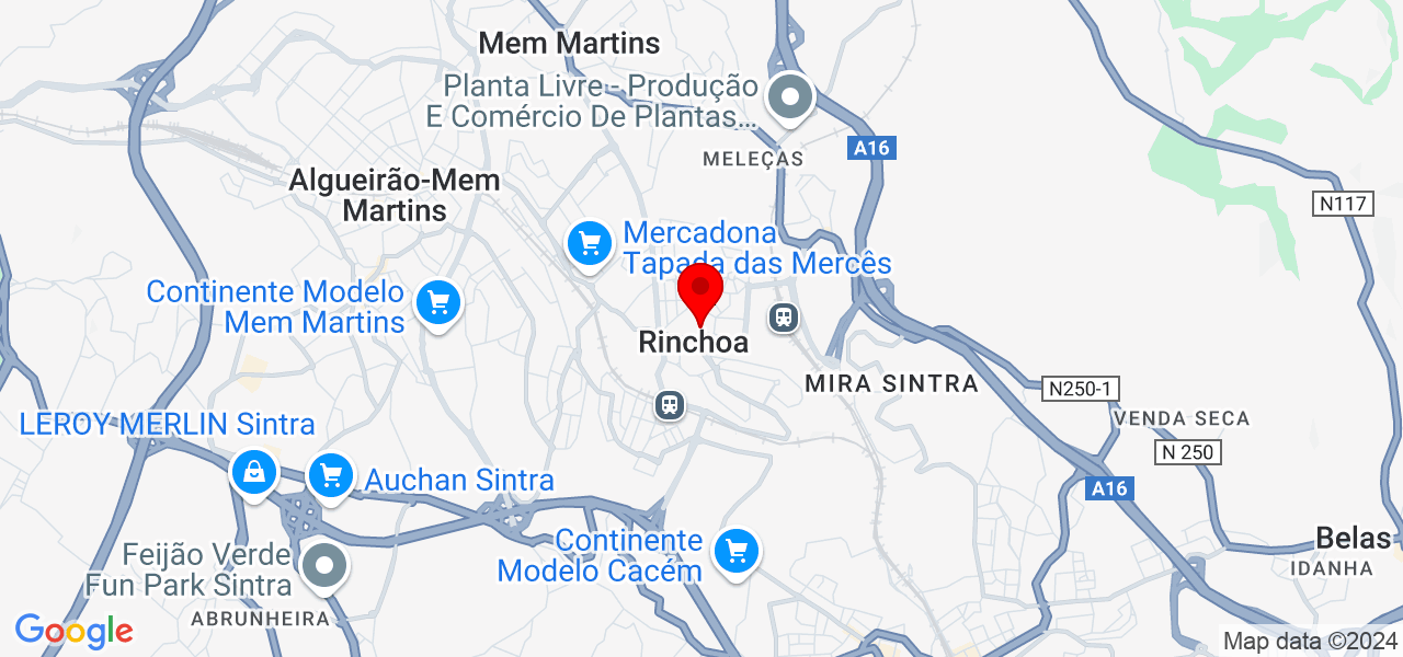 Inês Pereira - Lisboa - Sintra - Karte