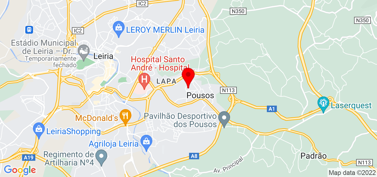 Joana Reis - Leiria - Leiria - Mapa