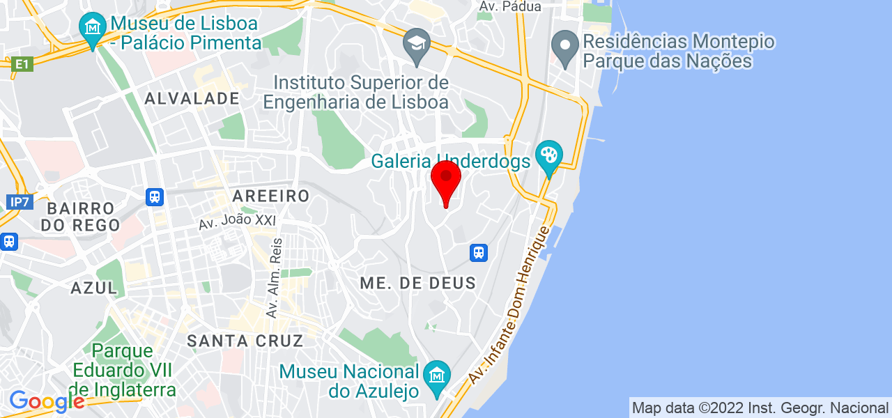 Andr&eacute; Varela Rem&iacute;gio - Lisboa - Lisboa - Mapa