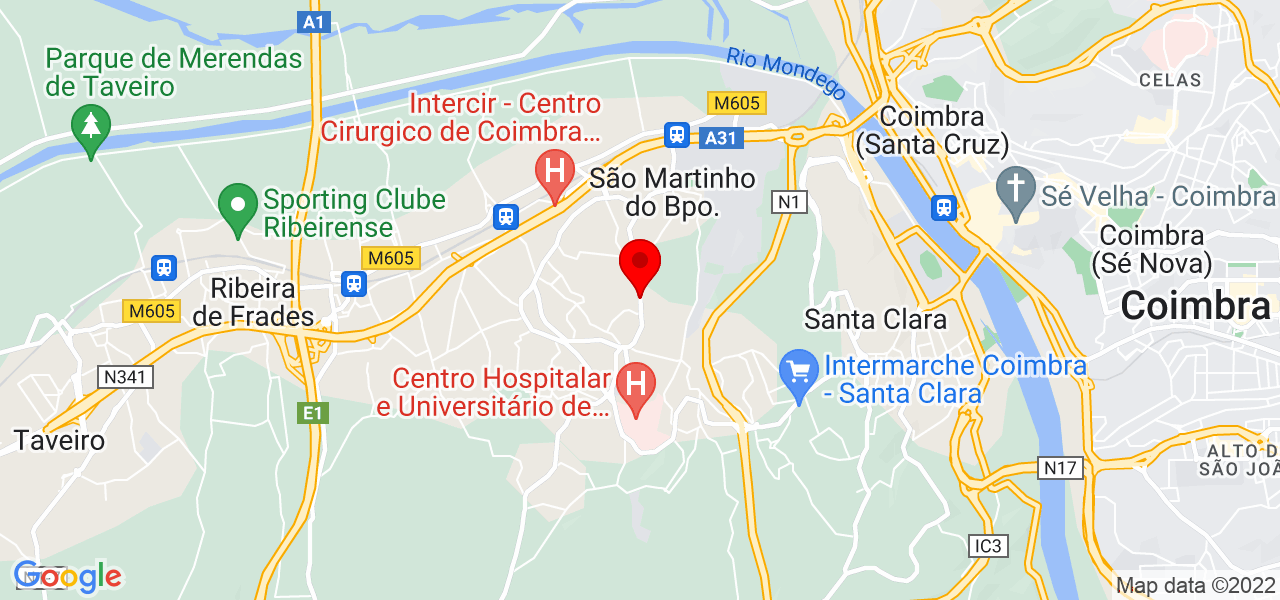 Gon&ccedil;alo - Coimbra - Coimbra - Mapa