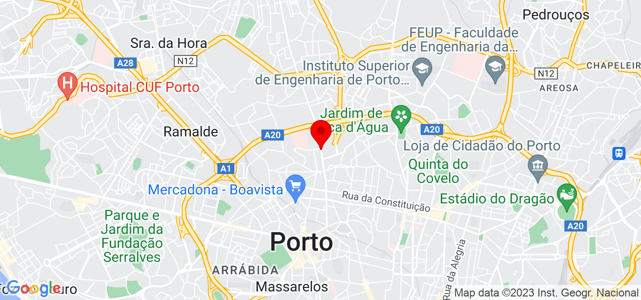 Lara Ribeiro - Porto - Porto - Mapa