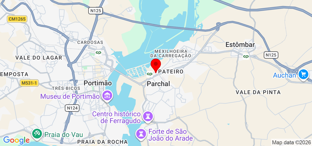 VibrantQuay Lda - Faro - Lagoa - Map